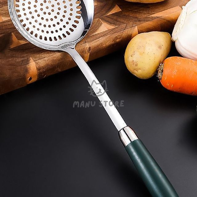 그물국자 큰국자 304스텐 구멍국자
