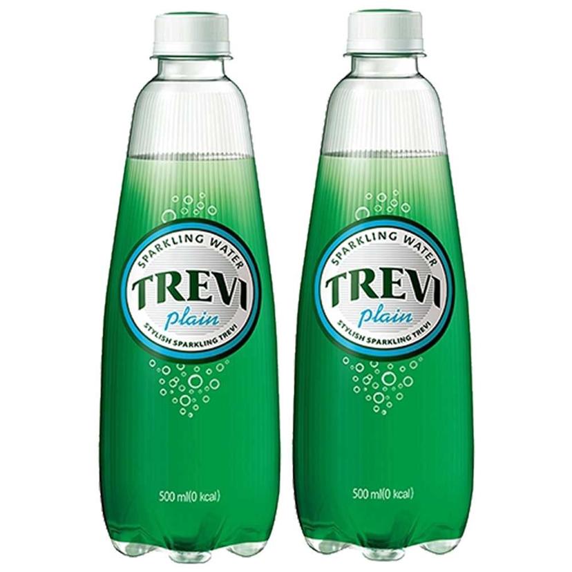 롯데 트레비 플레인 탄산수 500ml x 12병 세트