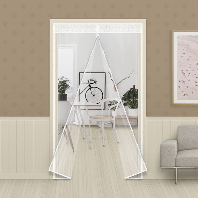 방풍비닐 현관용(120x210cm) 방풍막 바람막이 보온 현관문