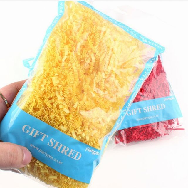 선물 포장재 30g x5개 스터핑 초핑 종이 완충지 속지 세트