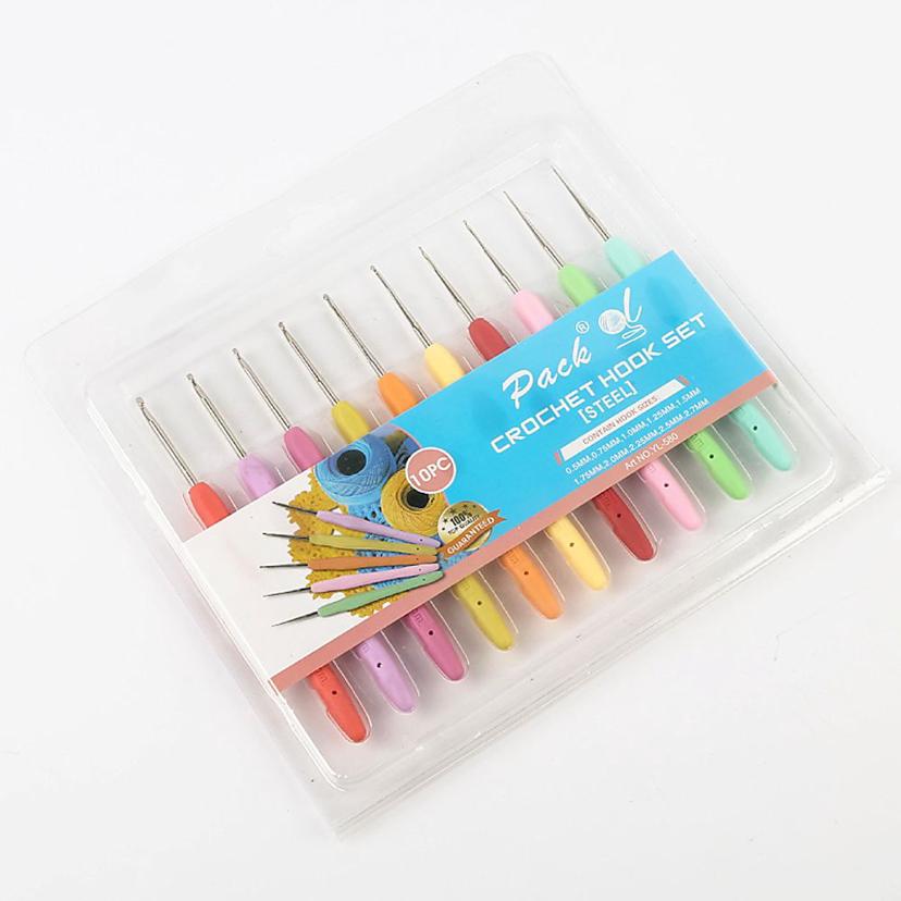 코바늘 10종 세트 모사용 뜨개질 바늘 DIY 도구