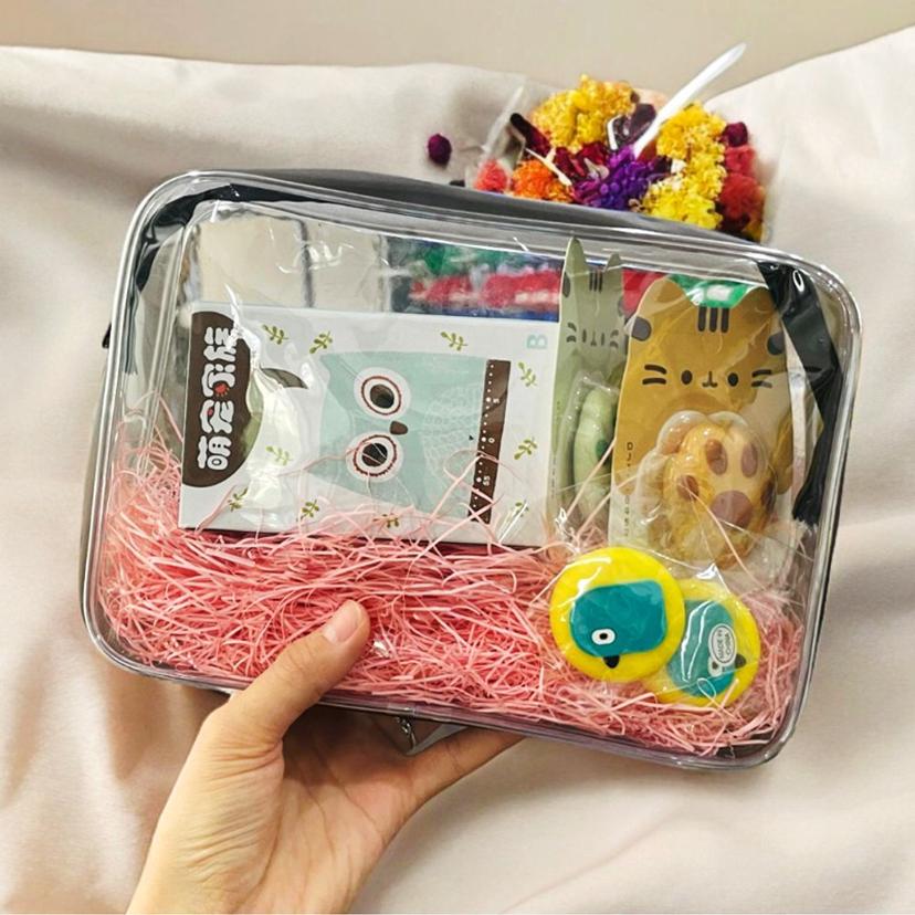 투명 수영장 PVC 목욕탕 대형 비치백 가방 파우치 추천