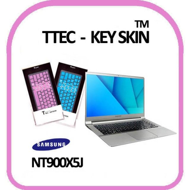 삼성 노트북9 metal NT900X5J 키스킨 - 맞춤형 자판인쇄 보호필름