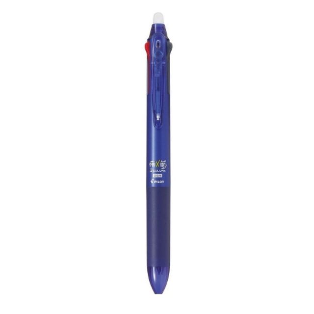혜명몰 파이롯트 프릭션 3색볼펜 LKFBS-60EF L 0.5mm 슬림블루 - 개 (1개입) 사무용볼펜 자격증준비물 파이