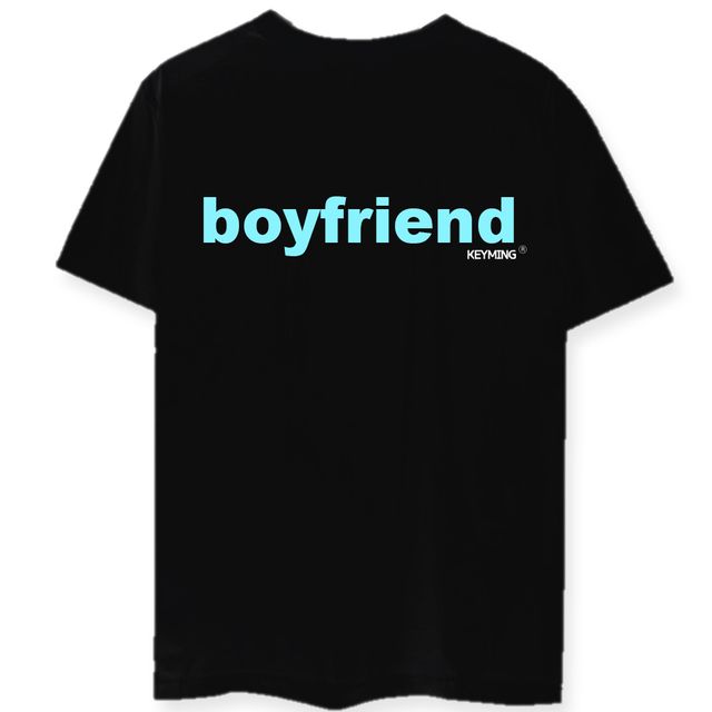 키밍 보이프렌드 boyfriend 반팔티 연인 캐주얼 티셔츠