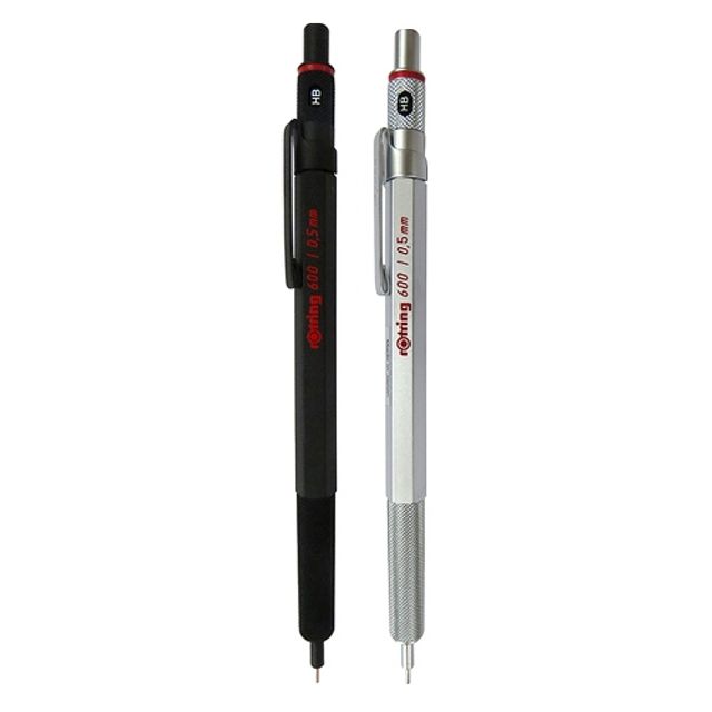 로트링 600 샤프 0.5mm 실버 R01904444 | 전문가용 제도 샤프