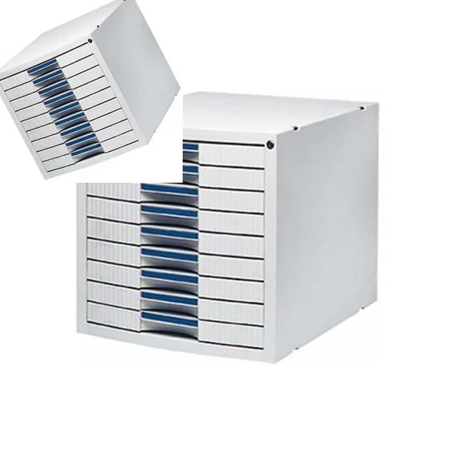 카파맥스 9단멀티서류함 324 W x396 D x324 H mm 다용도함 소품함 소품보관함 다용도수납함