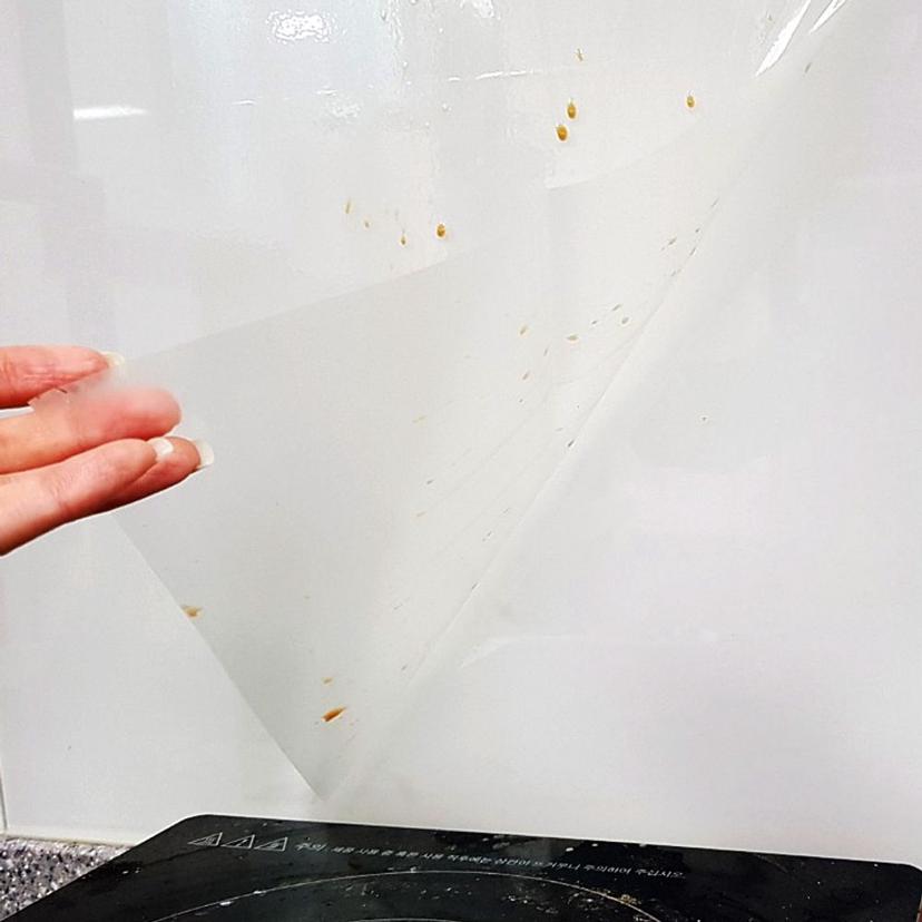 주방 오염방지 타일 시트지 필름 주방 벽면 시트