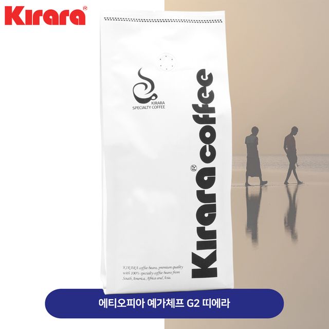 키라라 갓볶은 에티오피아 예가체프 G2 띠에라 원두 1kg