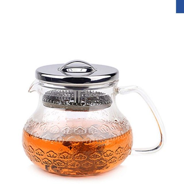 시타유리티포트 0.7L HG1963 - 내열유리, 우아한 티포트 디자인