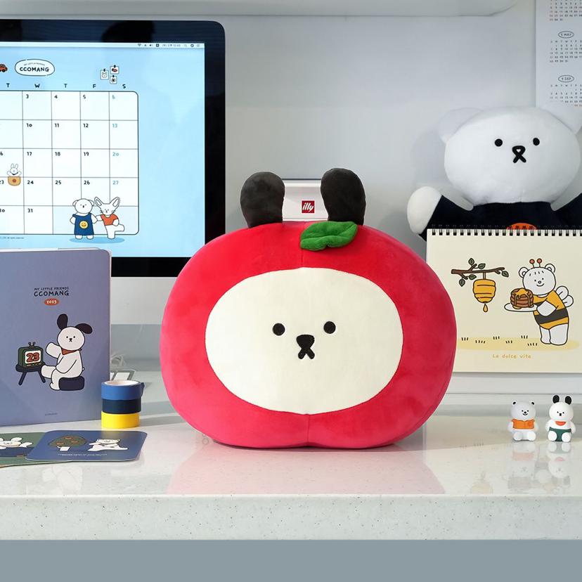 핑크풋 고양이 베개 수면 베게 캐릭터 쿠션 인형