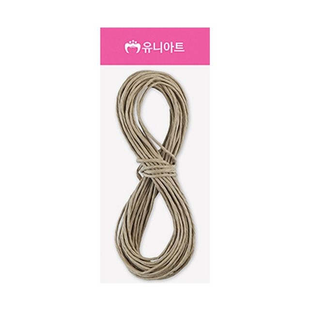 칼라지끈 2mm 자연색, 종이공예 선물포장 끈