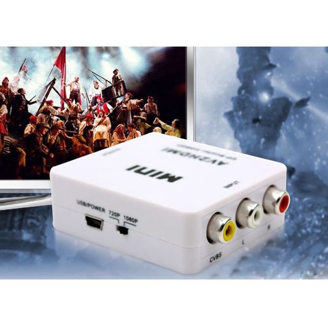 AV to HDMI 컨버터 - 아날로그 영상을 디지털로 변환