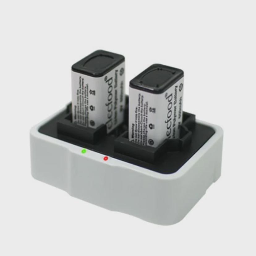 9V 리튬이온 폴리머 충전 건전지 USB 충전 방식