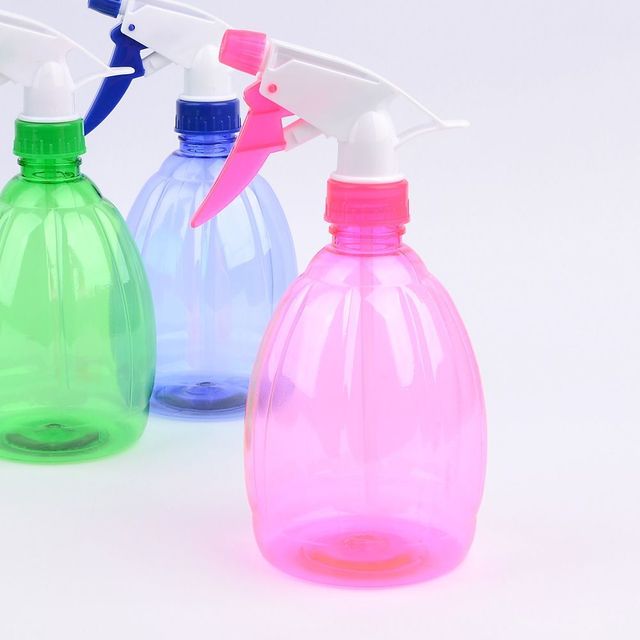 500ml 투명 컬러 분무기 미용분무기 물뿌리개