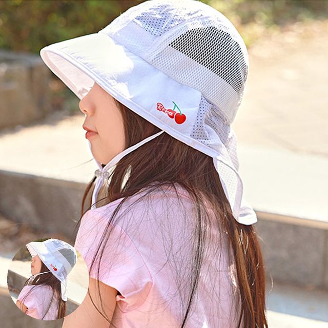 썬캡모자 초등플랩캡 로라프렌즈 아쿠아 비치 플랩캡