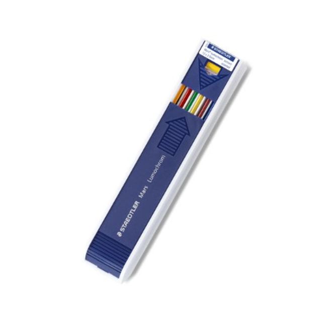 스테들러 컬러 홀더심 2.0mm 혼합 색상 204-S