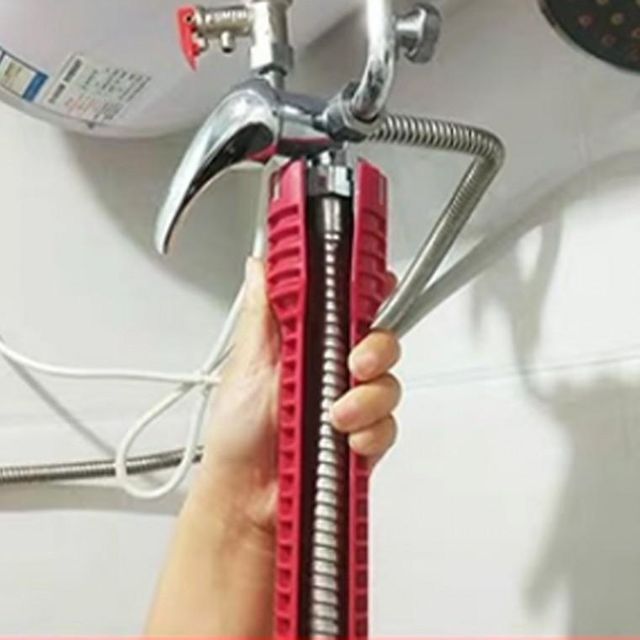 만능 수전 렌치, 싱크대 변기 배관 수리 스패너 파이프 렌지