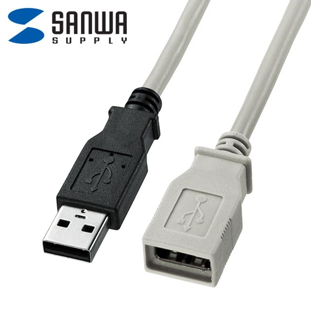 KU-EN05K USB2.0 연장 AM-AF 케이블 0.5m - 실용적 거리 연결 솔루션