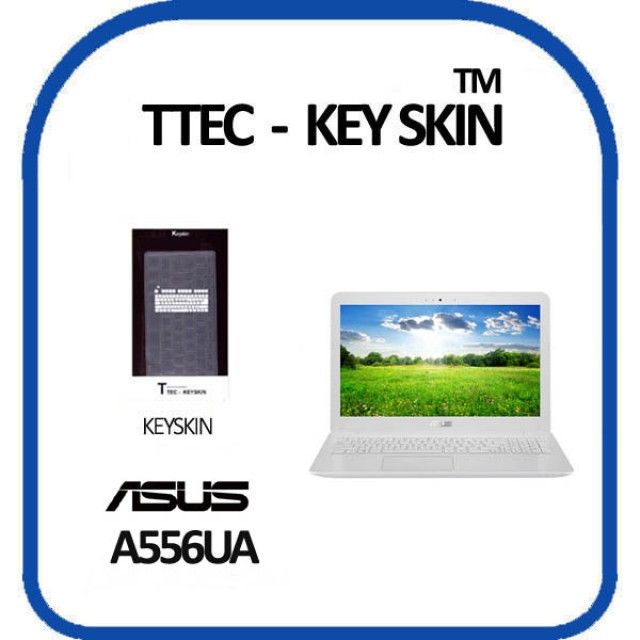 티테크 ASUS A556UA 전용 키스킨 - 얇고 유연한 실리콘으로 키보드 완벽 보호