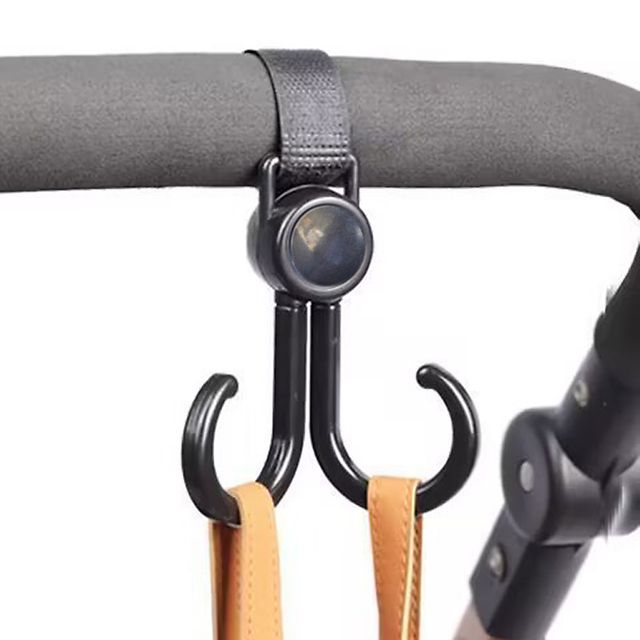 찍찍이 가방 고리 더블 후크 유모차 걸이 M12503