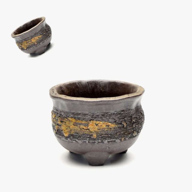 수제 다육이 화분 옹기토 단지 소 12x9cm 옹기화분 수제화분 단지화분 다육이용화분