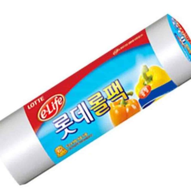 야채보관봉투 롤백 25x35, 투명비닐백 주방비닐 200매
