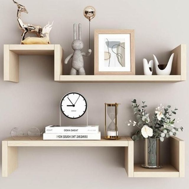 벽걸이 DIY 진열대 깔끔한 디자인 거실 선반 벽걸이선반