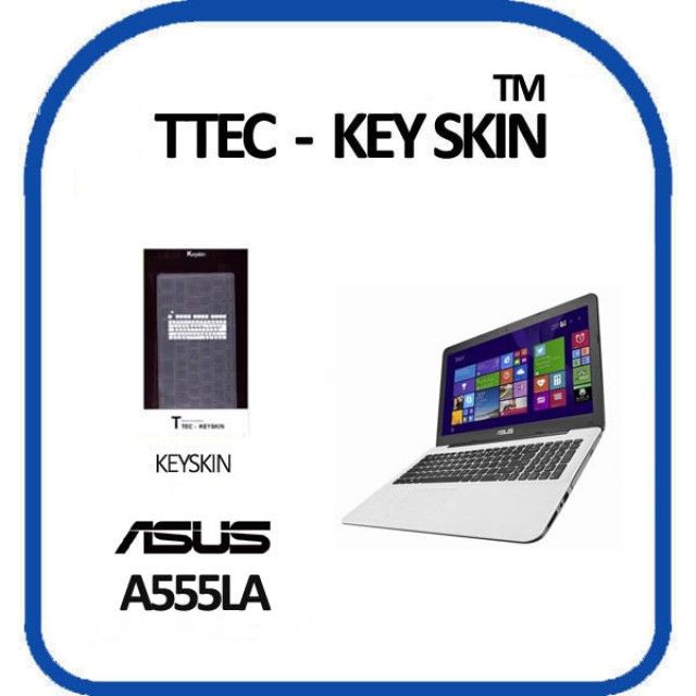 티테크 ASUS A555LA 전용 키스킨 - 부드러운 실리콘 소재로 키보드 완벽 보호
