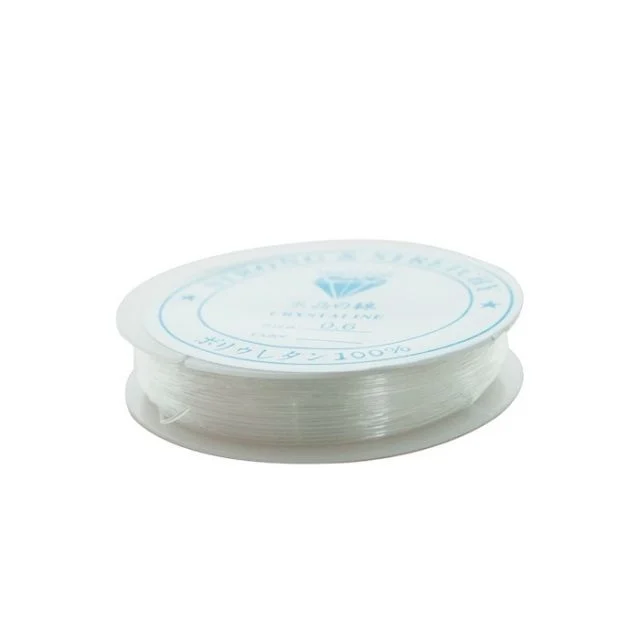 낚시줄 원줄 우레탄 비즈줄 팔찌줄 0.6mm 다용도 낚시용품