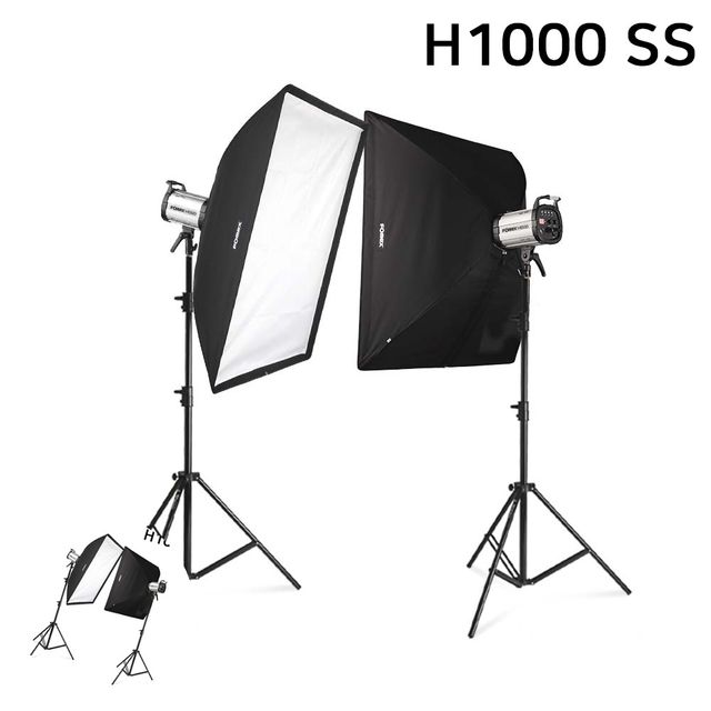 쇼핑몰촬영세트 삼각대조명세트 사진조명 스튜디오 촬영 세트 H1000 SS