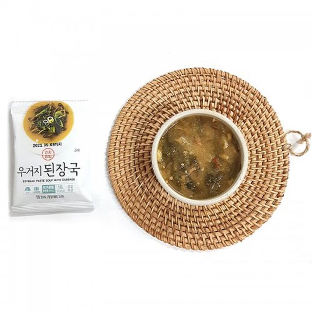 VT 즉석국 동결건조 우거지 된장국 10g 5팩 세트
