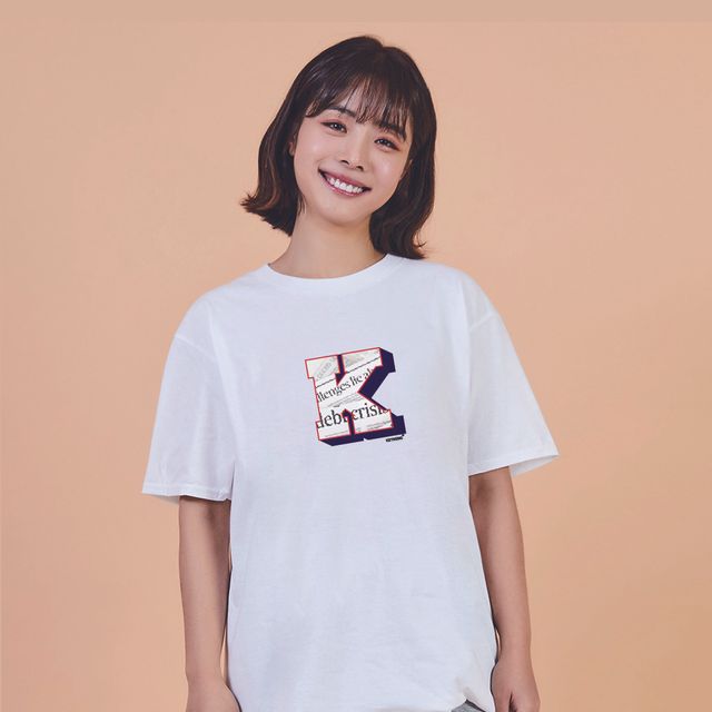 키밍 K 셔츠시밀러룩 시밀러룩 편한반팔티