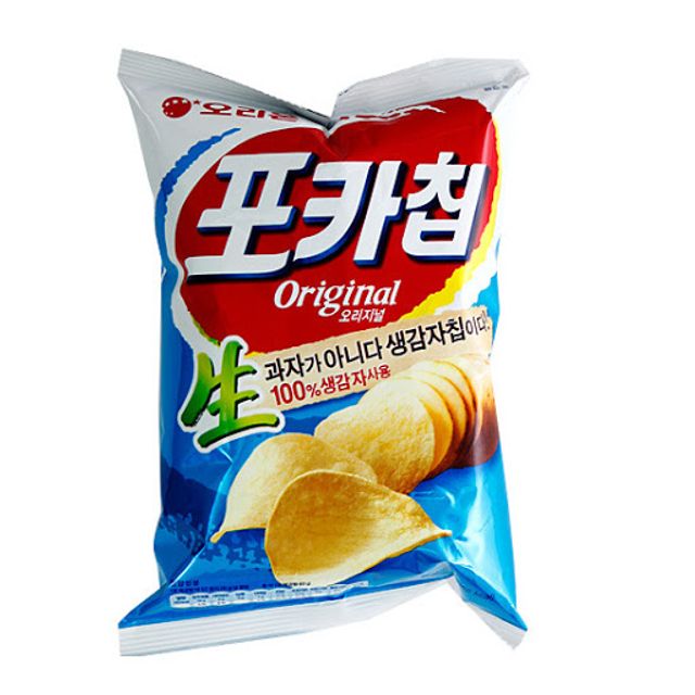 오리온 포카칩 오리지날 60g 바삭한 감자칩 스낵