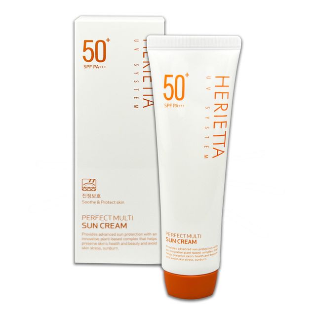 헤리에타 퍼펙트 멀티 선크림 90g -O - 자외선 차단 및 보습 케어