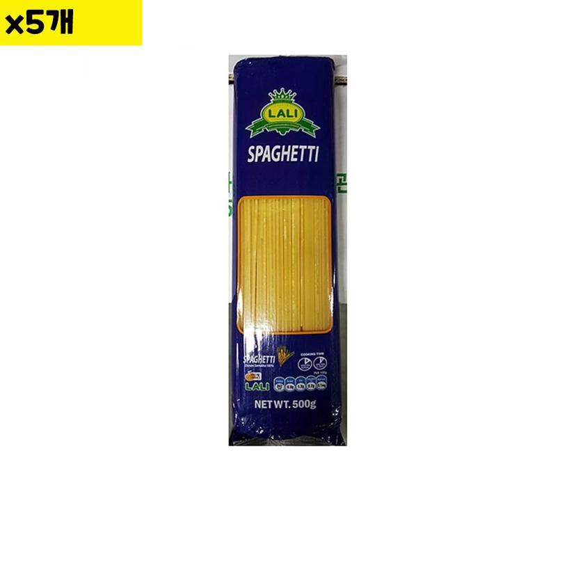 라리 스파게티면 500g x 5개 식자재 도매 세트