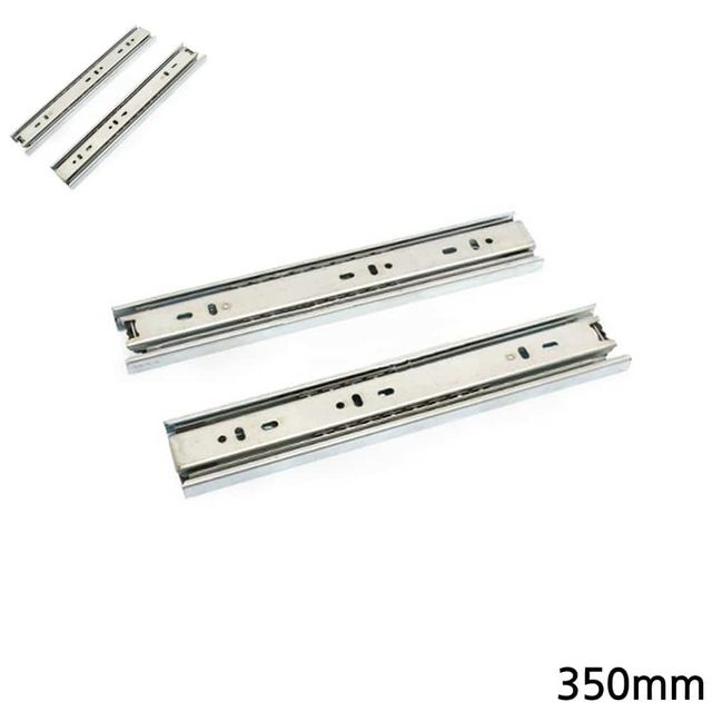 3단볼레일 서랍레일 35mm 350mm 3단레일 가구레일 3단서랍레일 서랍장레일