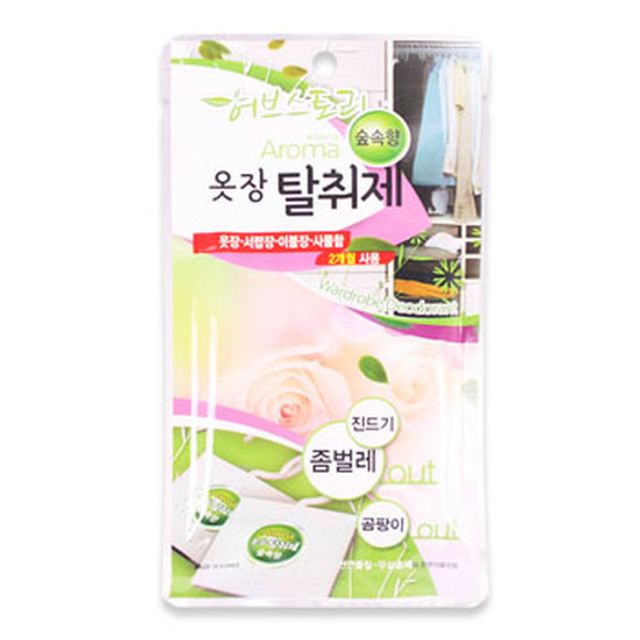 옷장 탈취제 숲속향 22g 10개 세트 - 실내용 방향제