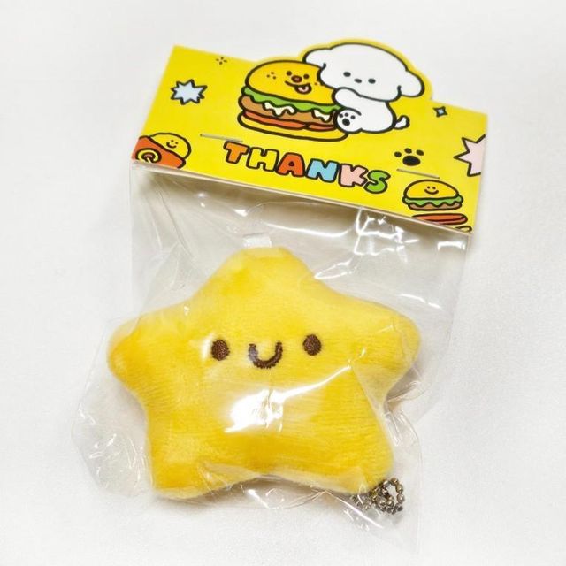 인형 노란별 열쇠고리 가방키링 키홀더 참장식 귀여운 만들기