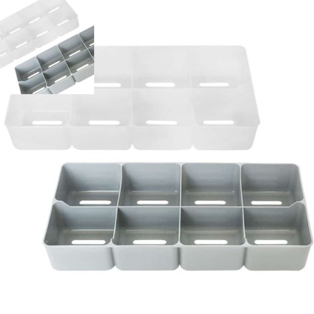 8칸 서랍정리함 수납정리함 칸칸이수납함 옷장정리함 서랍정리칸막이