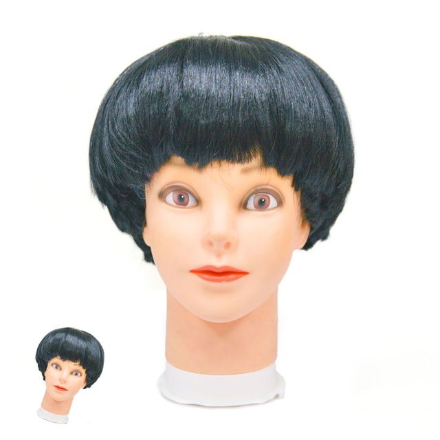 파티용가발 졸업사진소품 가발 바가지머리