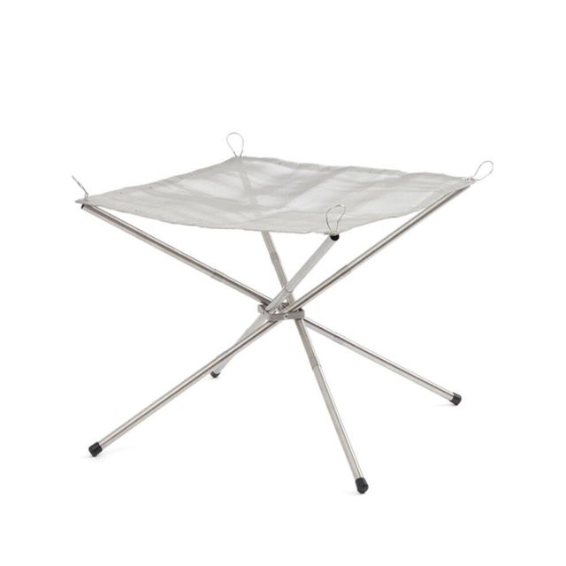 캠프파이어 메쉬 화로대 41cm 숯불화로대 캠핑화로대 접이식캠핑화로대