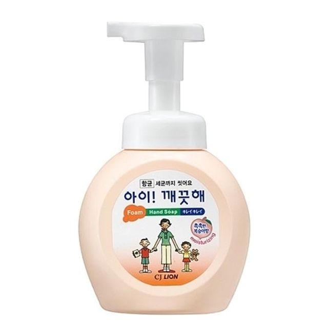 아이깨끗해 핸드워시용기 모이스처복숭아 250ml - CJ제일제당