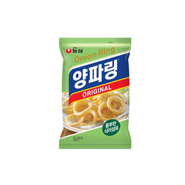 농심 양파링 80g 20봉 대용량 스낵 바삭한 양파맛 간식