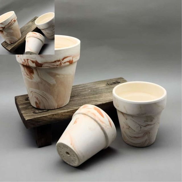 화이트링 표준형 토분 18x15cm 토분화분 인테리어화분 꽃화분 거실화분
