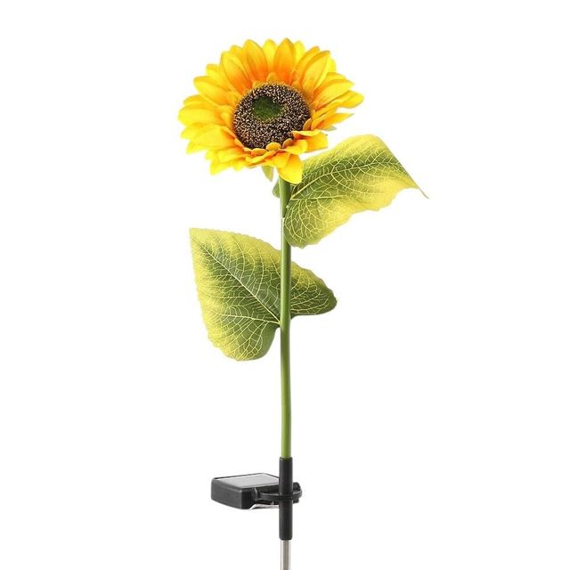 해바라기 LED 태양광 꽃정원등
