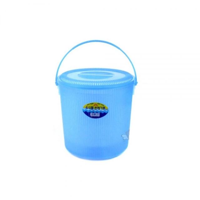 손잡이 음식물 쓰레기통 11L 위생적인 보관통