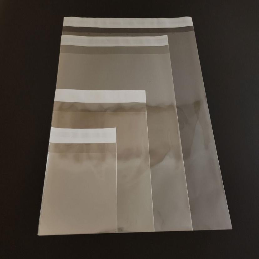 투명 OPP 접착식 봉투 25x35cm - 10매입 택배 포장지