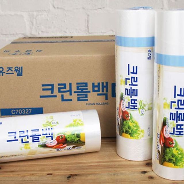 위생롤백 30x40cm 500매 12개입 비닐백 일회용 포장재