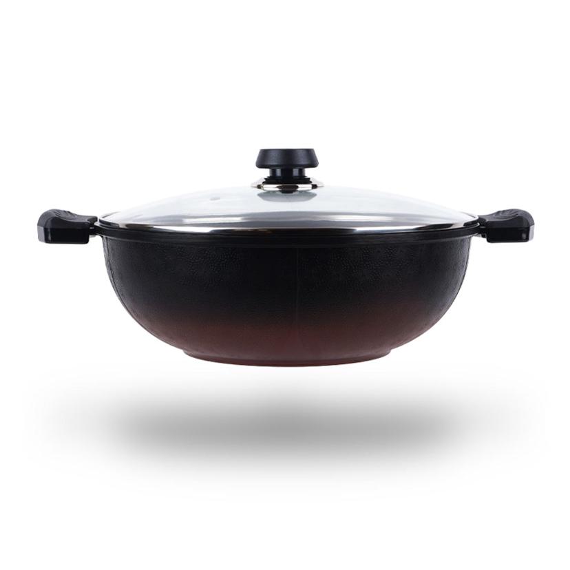 국산 알루미늄 인덕션 IH 수려 멀티팬 웍 32cm